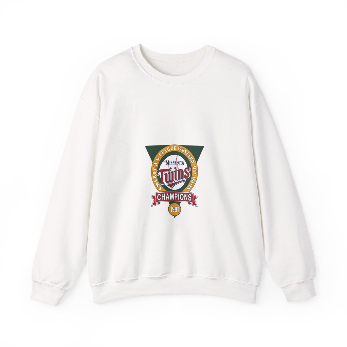 Grey Hoodies with a green, yellow and red Minnesota Twins logo. The logo says "American League Western Division Champions 1991"